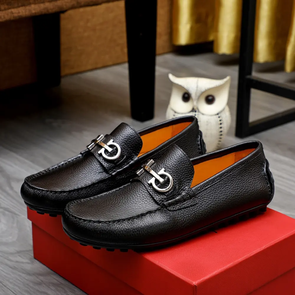Salvatore Ferragamo casual slip-on shoes 1:1 production at the official website counter