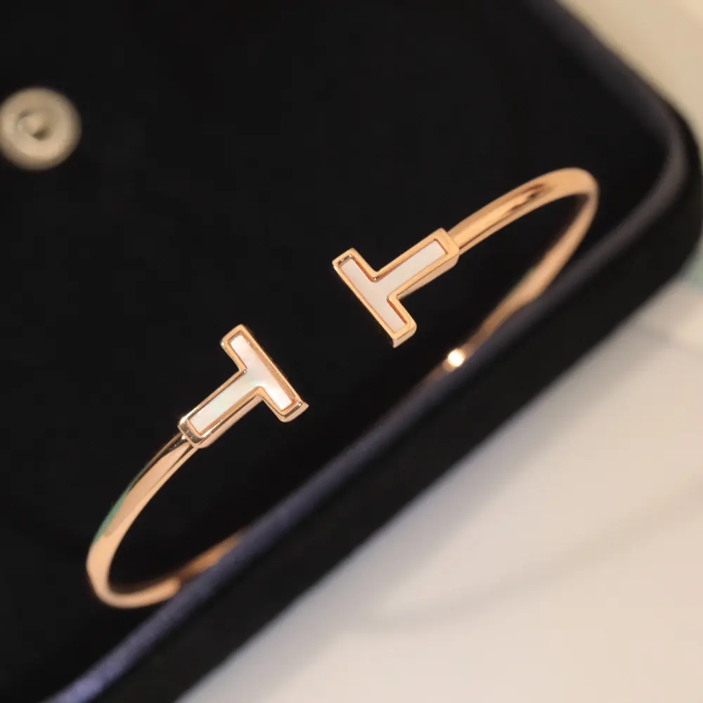 Tiffany double T bracelet