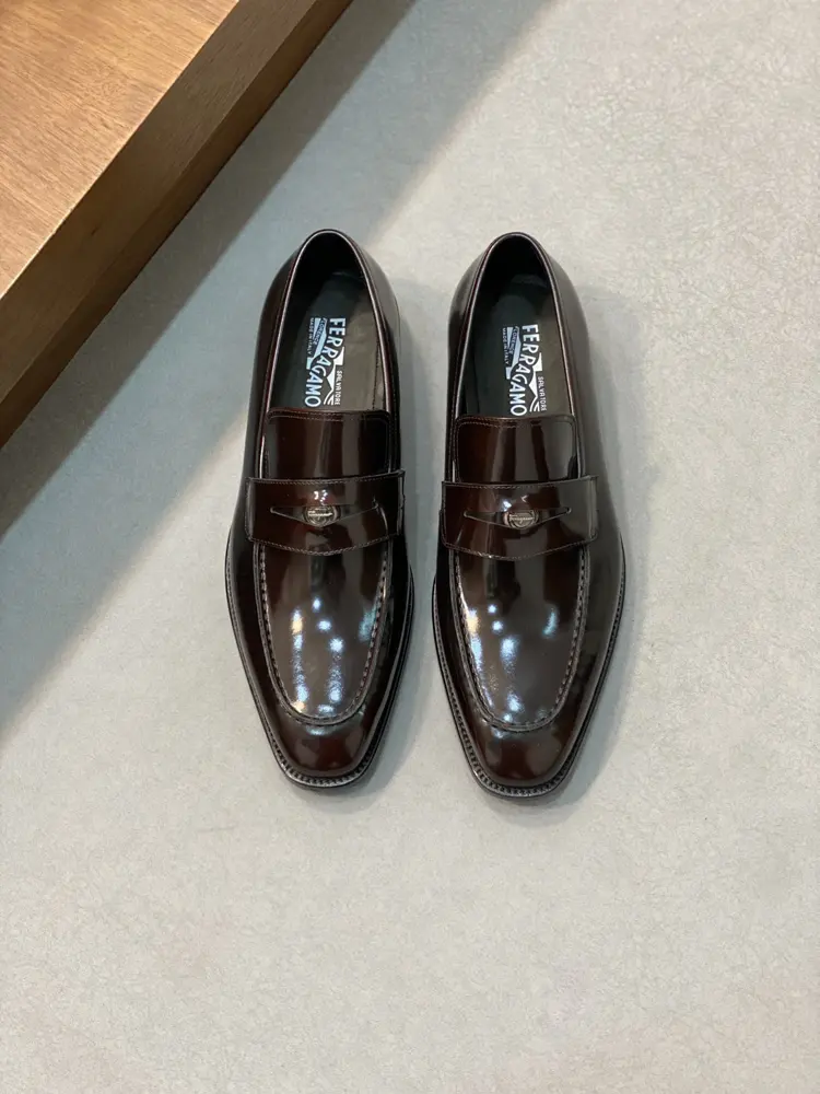 Salvatore Ferragamo Formal Business Leather Shoes