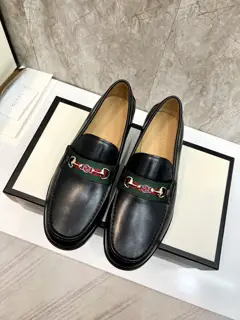 Gucci men’s fashionable formal casual leather shoes