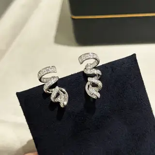 Chaumet spiral earrings
