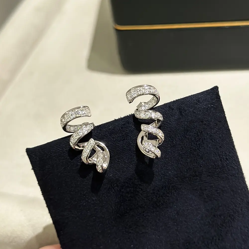 Chaumet spiral earrings