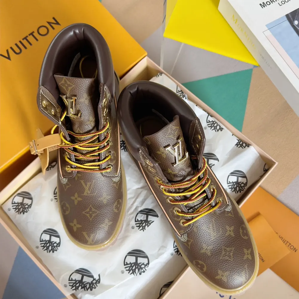 Louis Vuitton Timberland x LV co-branded model