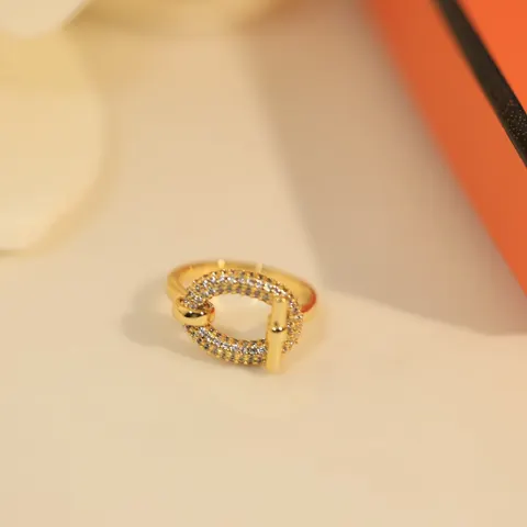 Hermès finesse new hollow O ring goddess style elegant and beautiful [heart][heart] super