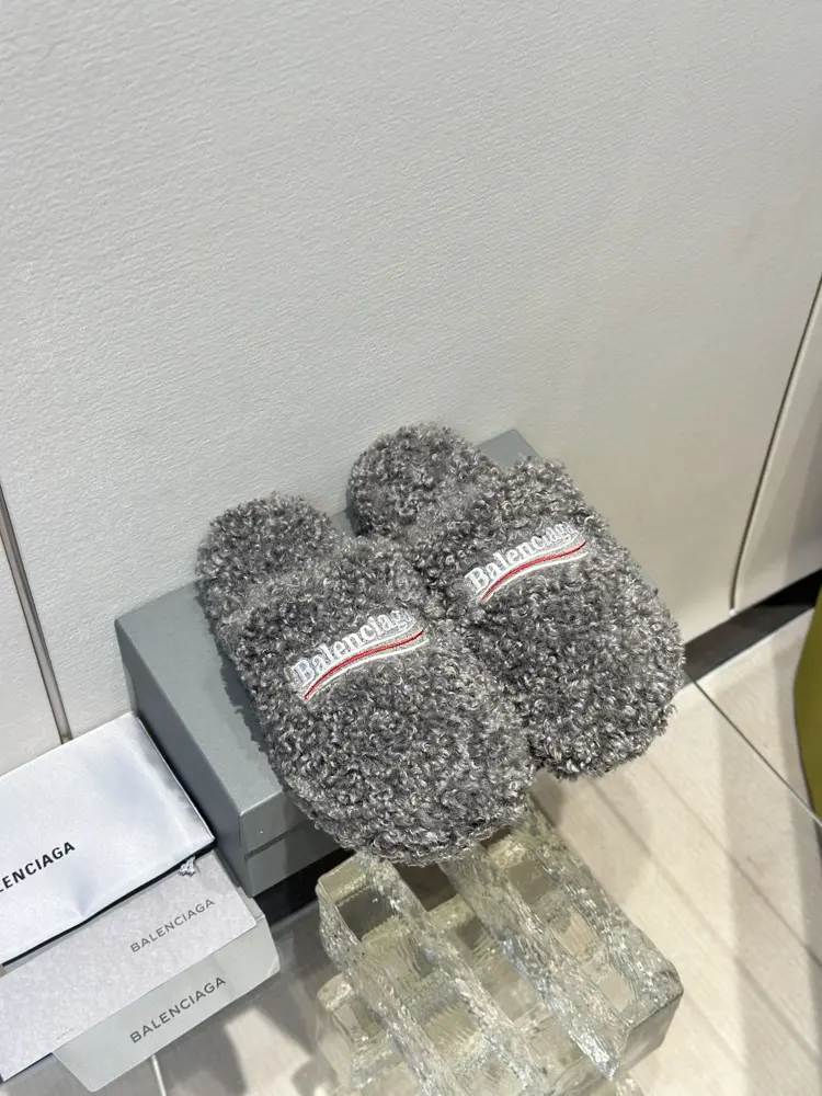 Balenciaga new couple cotton slippers