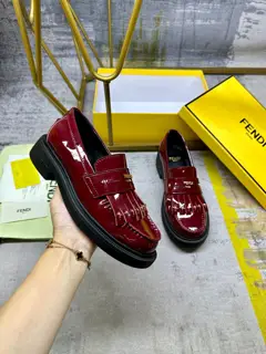 FENDI Filo college loafers