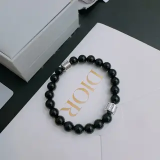 Official version DIOR multi-element agate Thai silver style bracelet G-Dragon star same