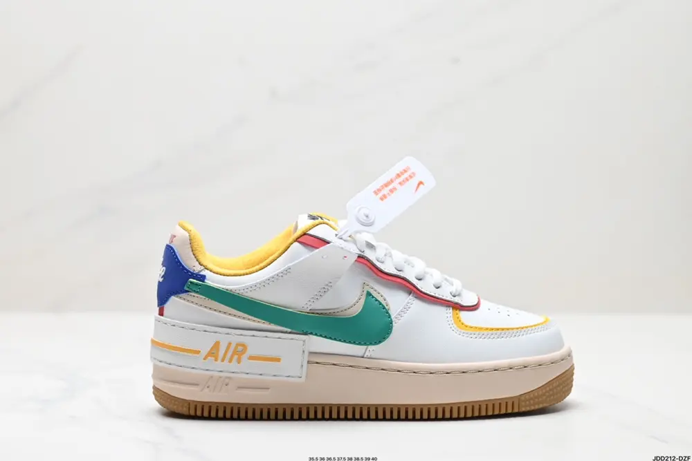 Nike WMNS Air Force 1 Shadow new girly deconstructionist design Macaron Air Force One CI0919-118