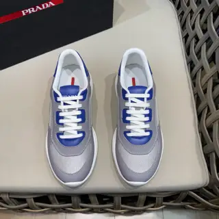 Prada men’s leather and mesh casual sports shoes|Dongguan-made hot products|Using imported