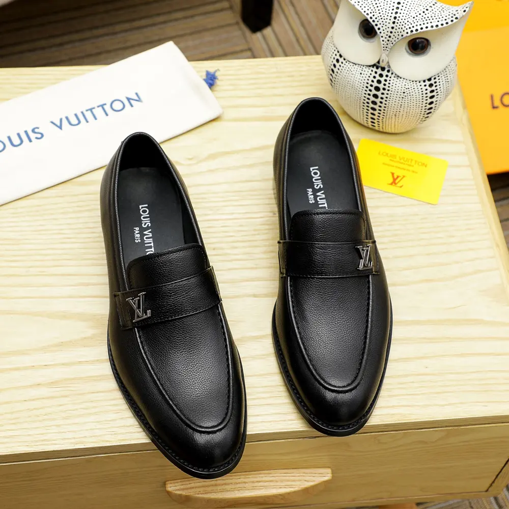 Louis Vuitton high-end business formal leather shoes