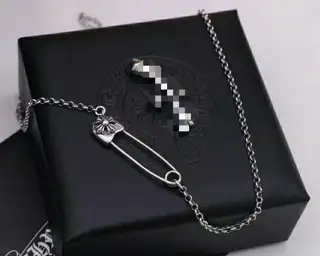 Chrome Hearts Cross Pin Necklace Women’s Clavicle Necklace
