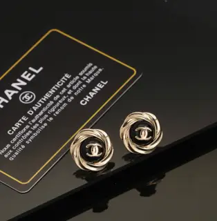 Chanel Classic Double C Earrings