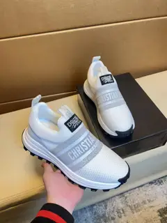 Dior modern style sports shoes. A must-have casual shoe for trendy men Original brand