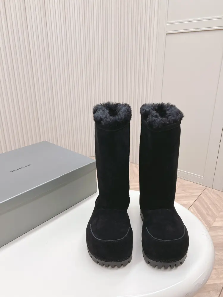 BALENCIAGA Big Toe Snow Boots Couple Style