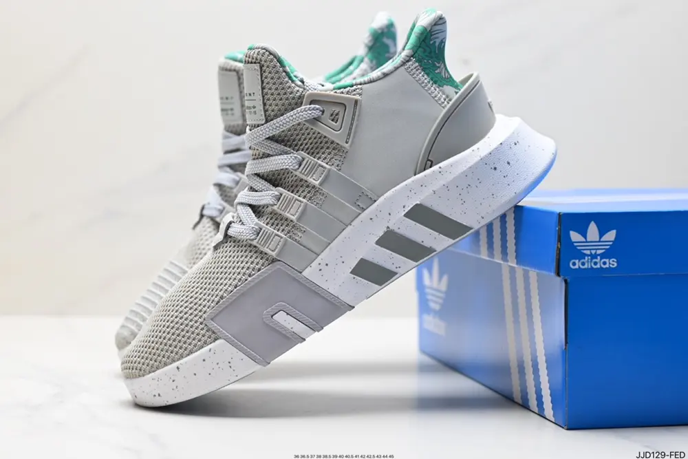 Adidas EQT Basketball ADV series street basketball short-tube knitted jogging shoes use EE5024