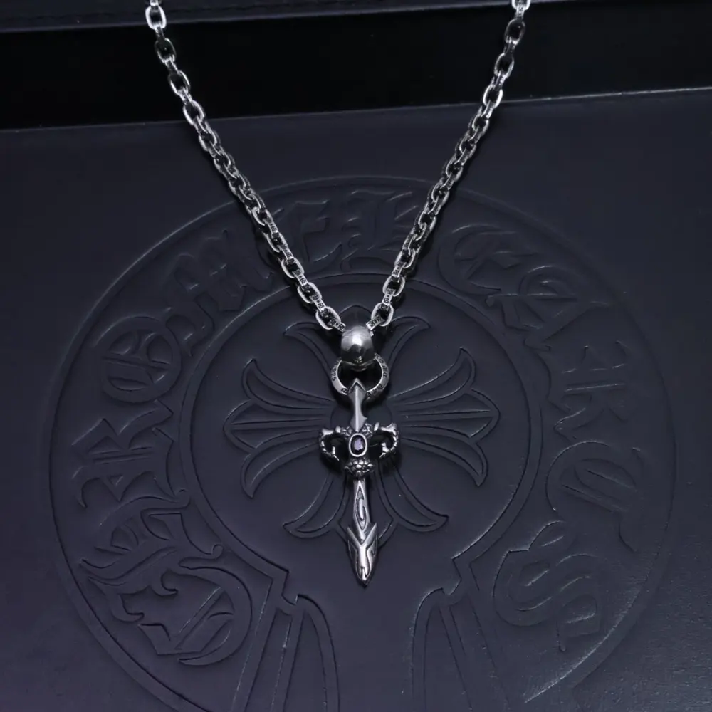 Chrome Hearts Chrome Hearts Awesome letter necklace