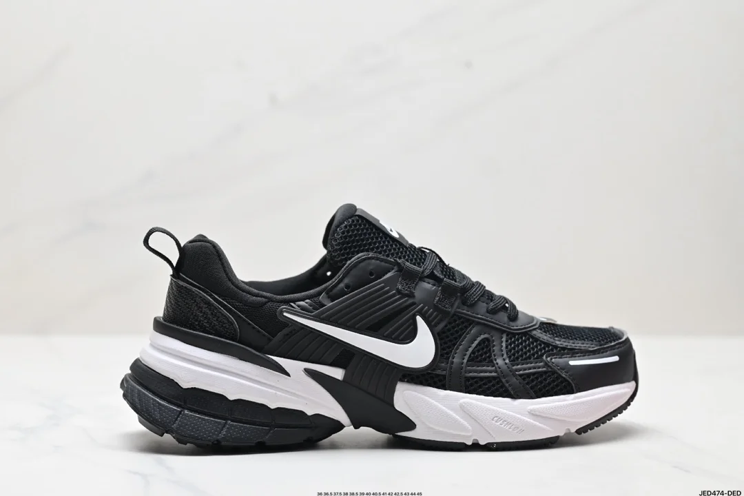 Nike V2K RUN running shoes retro trend mesh breathable sports shoes gray and silver tight FD0736-001