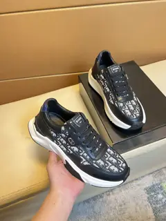 Dior modern style sports shoes. A must-have casual shoe for trendy men Original brand