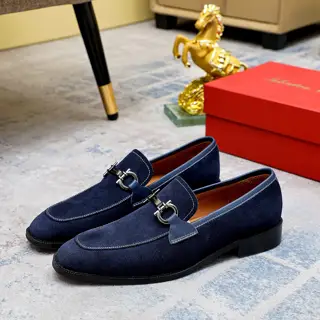 Salvatore Ferragamo casual slip-on shoes Official website original 1:1 mold