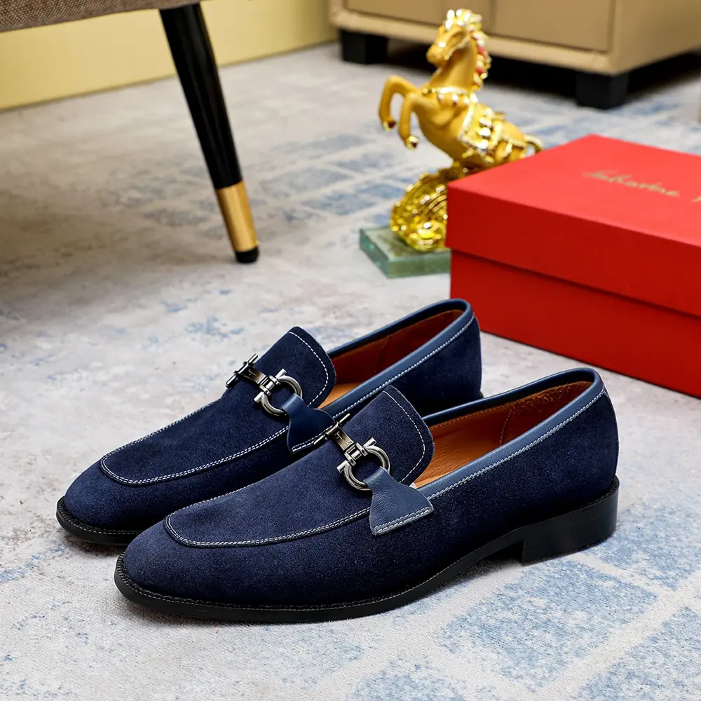 Salvatore Ferragamo casual slip-on shoes Official website original 1:1 mold