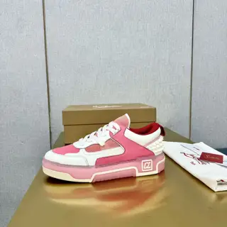 Christian Louboutin ASTROLOUBI unisex thick-soled sneakers with red soles are a perfect