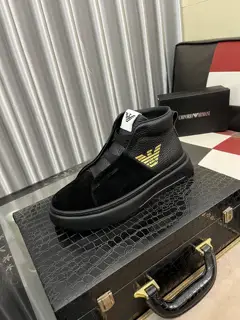 Armani high-top casual men’s shoes
