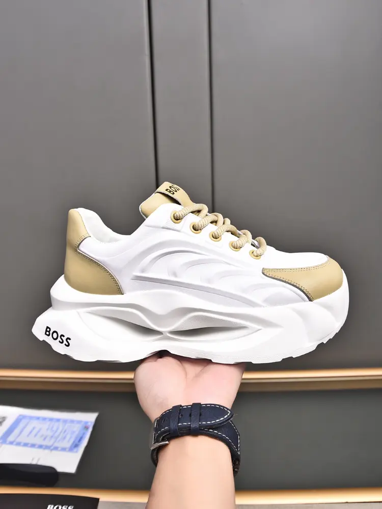 BOSS is a fashionable style with imported cowhide uppers
