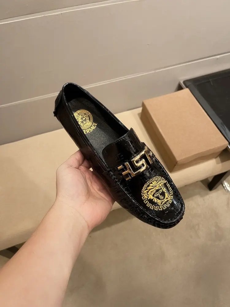 Versace men’s business casual loafers
