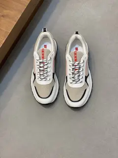 Prada Men’s Leather Casual Sports Shoes