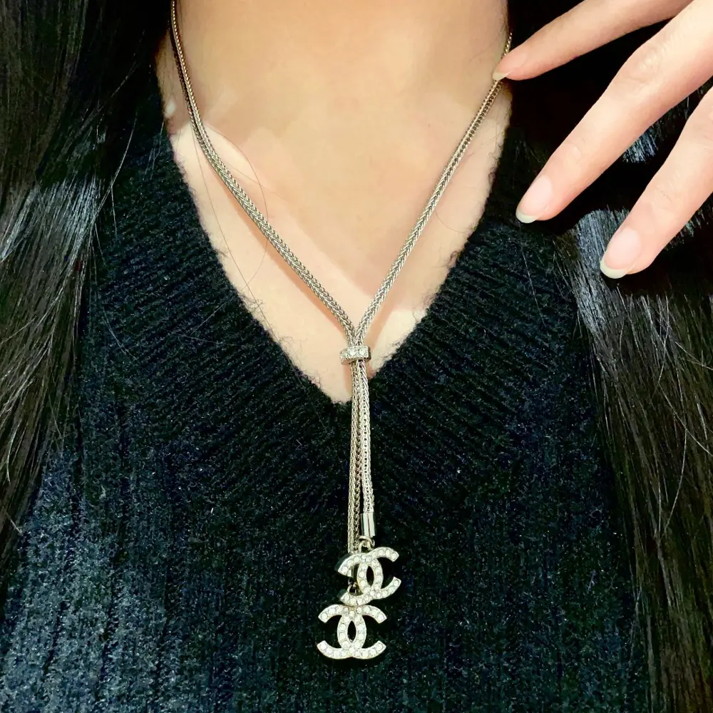 Chanel vintage letter necklace Chanel’s styles really need no introduction Each one is