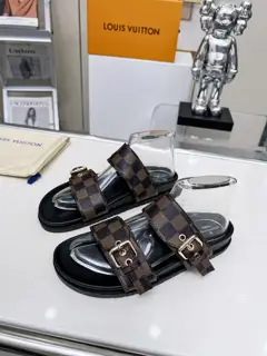 Louis Vuitton slippers are now on sale