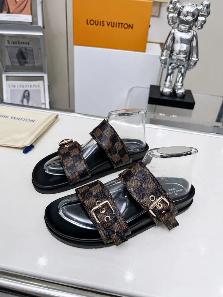 Louis Vuitton slippers are now on sale
