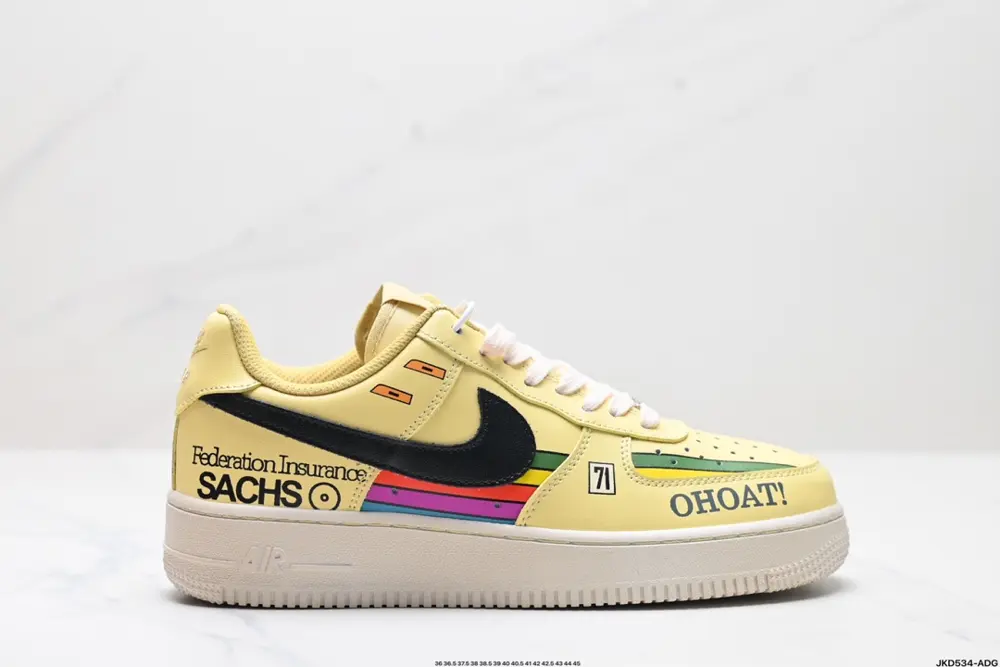 Nike AIR FORCE 1’07 Air Force One low-top versatile casual sports sneakers. Soft and elastic CW2288-111