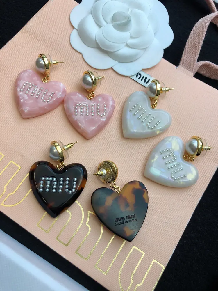 Miu Miu stud earrings