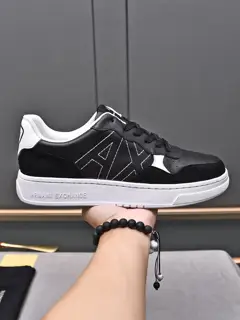 ARMANI Fashion Casual Shoes The shoe material