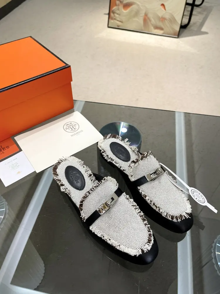 Hermès Muller Slippers Flat Sandals Series〰