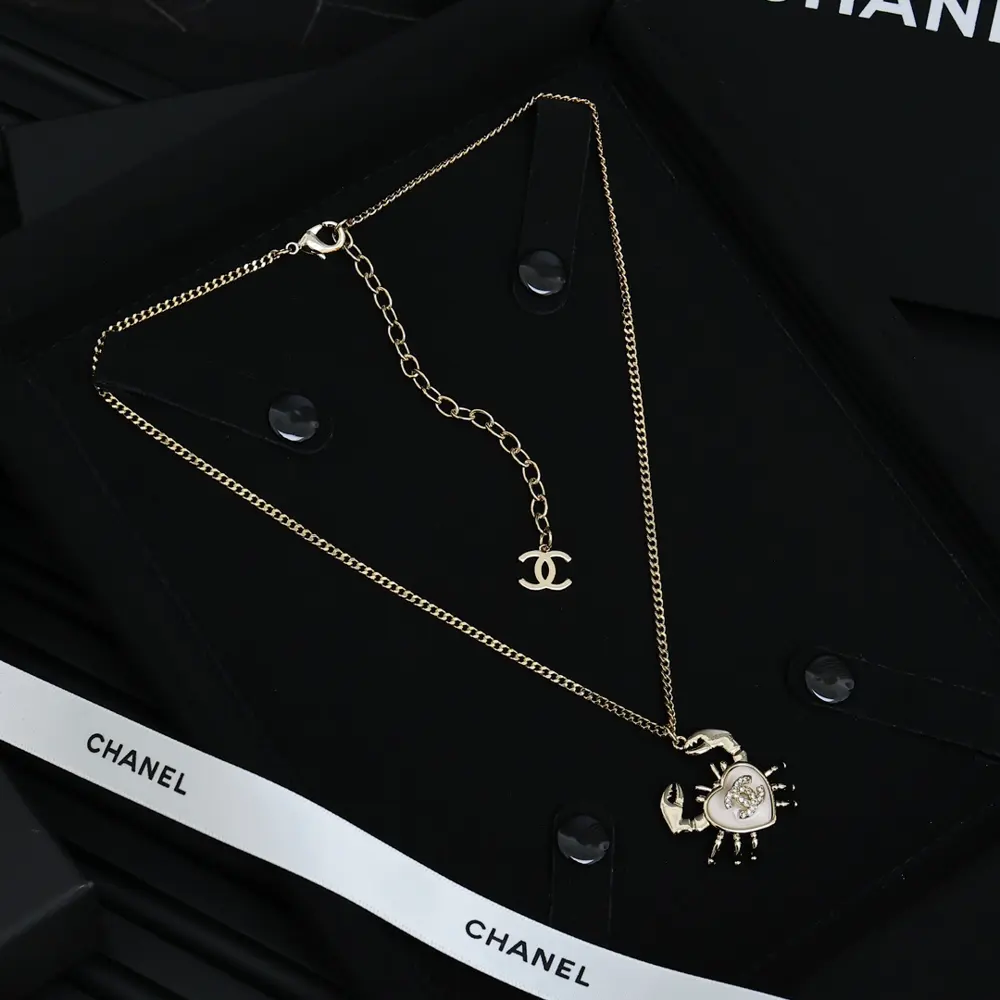 Chanel Early Spring Ocean Series Crab Necklace