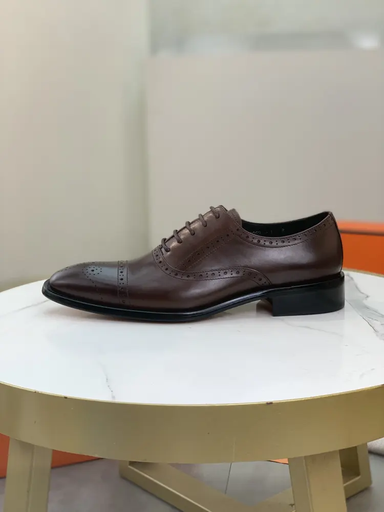 Hermès casual leather shoes