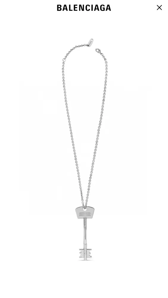 Balenciaga necklace