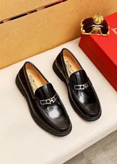 Salvatore Ferragamo casual leather shoes