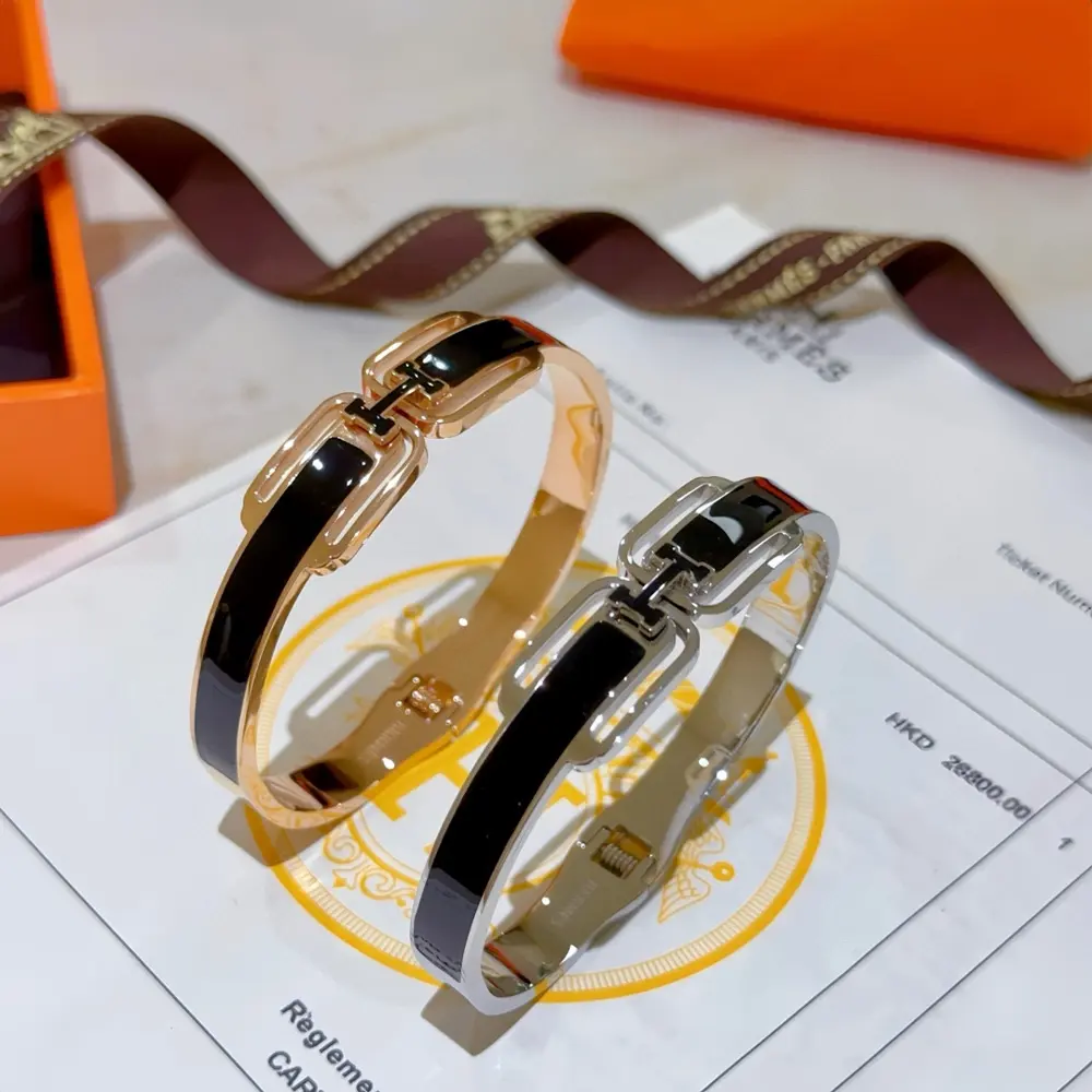 Hermes bracelet Original custom bracelet enamel craftsmanship is really a test of the
