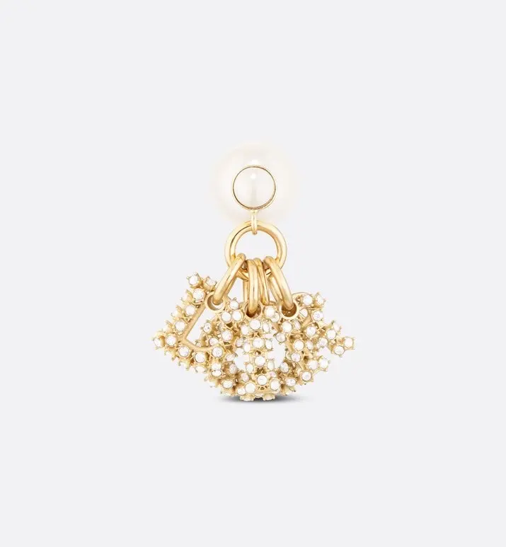 Dior New Gold Pearl Single Earrings