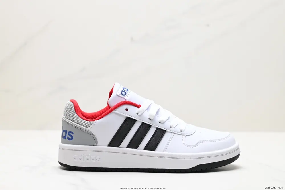 Adidas HOOPS 2.0 MID Rome series mid-top retro lace-up versatile casual sports shoes DB1493