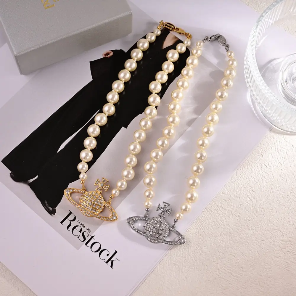Vivienne Westwood Saturn necklace