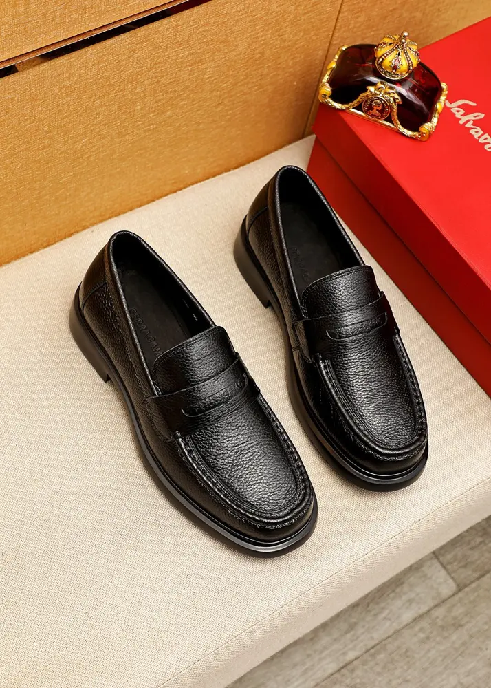 Salvatore Ferragamo casual leather shoes