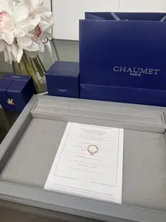 Chaumet honeycomb stackable diamond ring