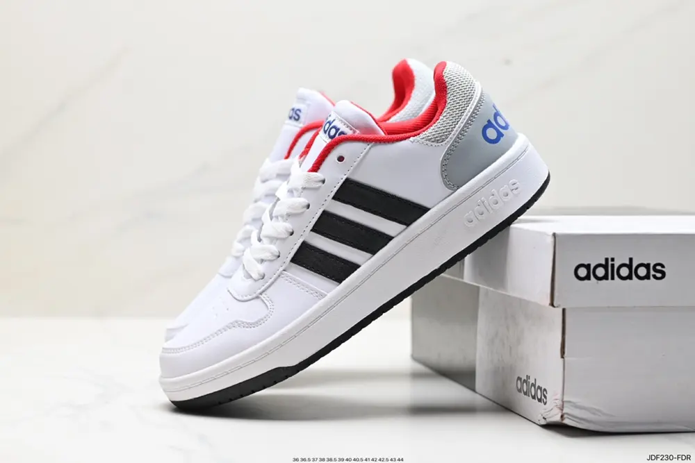 Adidas HOOPS 2.0 MID Rome series mid-top retro lace-up versatile casual sports shoes DB1493