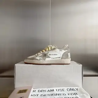 Golden Goose Ball Star series retro distressed thick sole star casual sports shoes