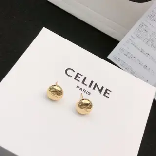 Celine round earrings