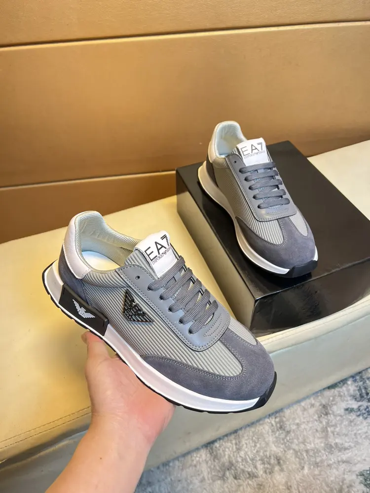 Armani sneakers. A must-have casual shoe for trendy men Original brand imported from Italy